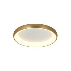 Φωτιστικό Οροφής Πλαφονιέρα Μοντέρνο LED 60W 3000K Χρυσό | Zambelis Lights | 2058